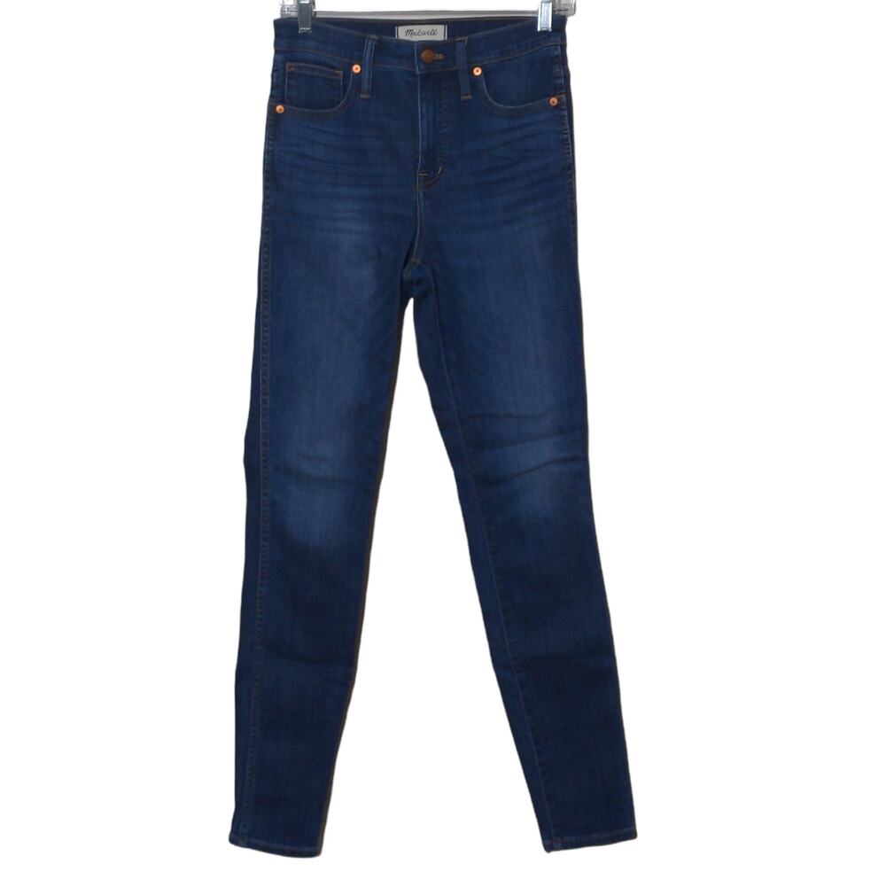 Madewell Tall 10" High Rise Skinny Jeans in Blue – Size 26T (Tall)